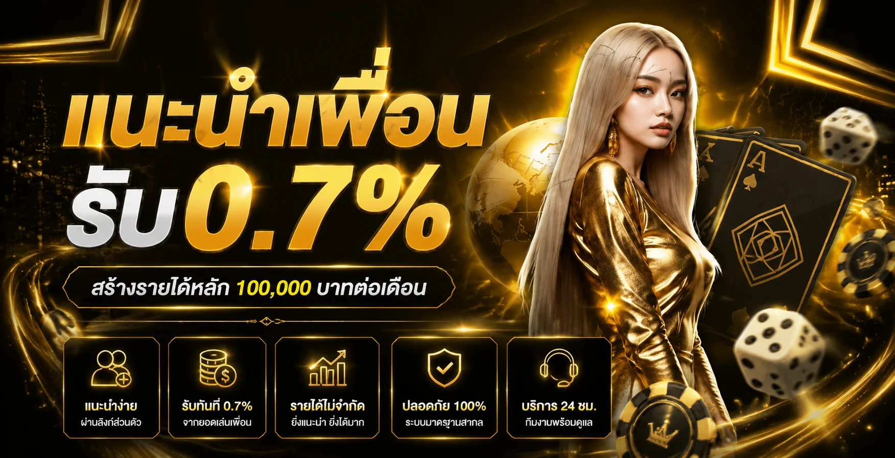 โต๊ะบาคาร่าสด UFAPLUS888 ถ่ายทอดจากคาสิโนจริง